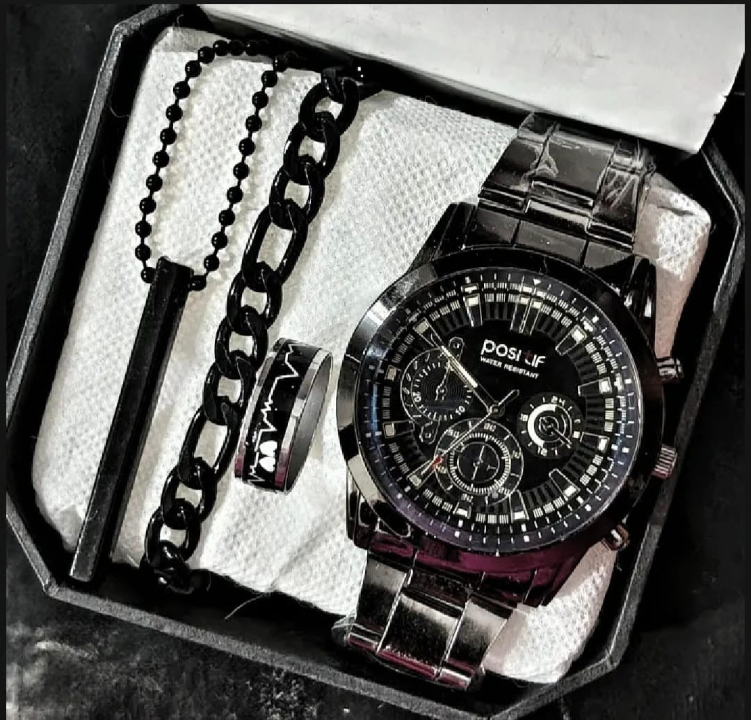 business steel straps round dial wrist watches hand