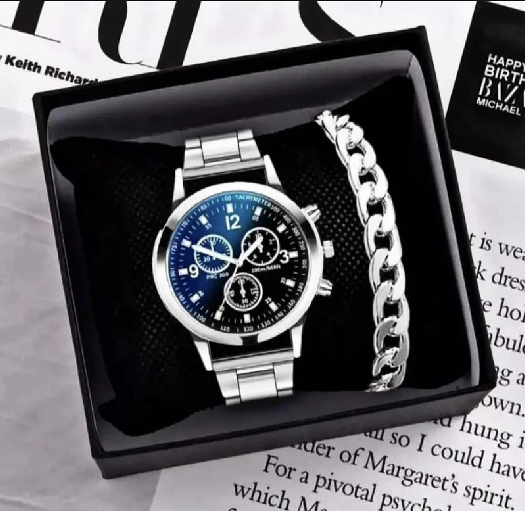 business steel straps round dial wrist watches hand
