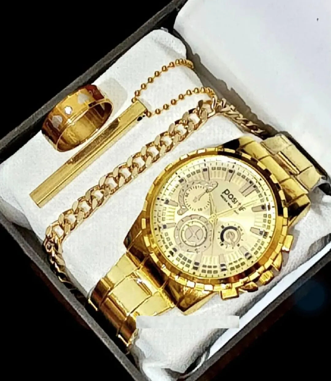 business steel straps round dial wrist watches hand