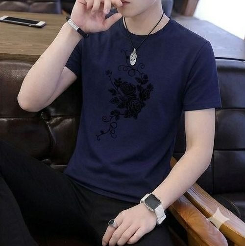Casual Summer Wear Printed Full sleeve round neck T shirt for Men/Boys